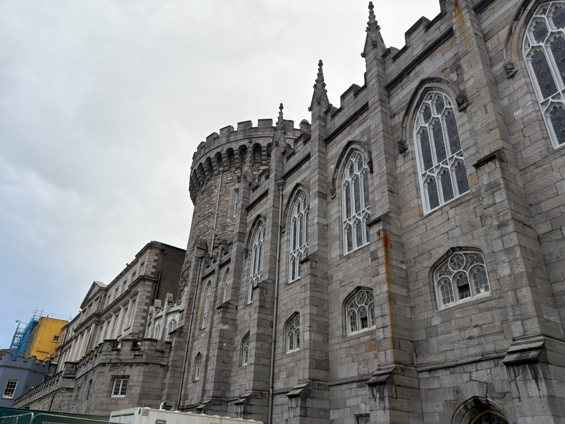 Dublin Castle and Dubh Linn Gardens