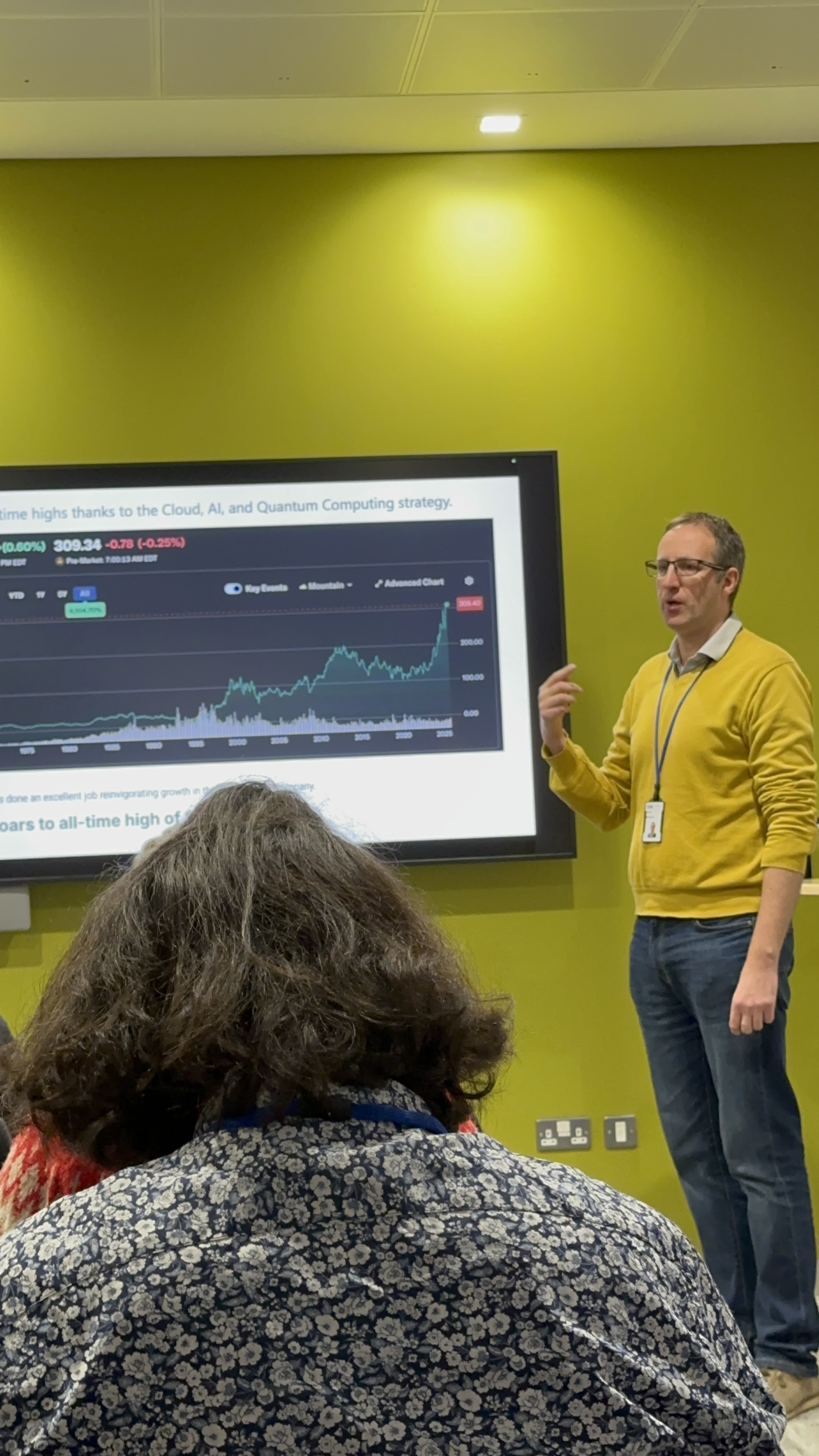 IBM presentation room